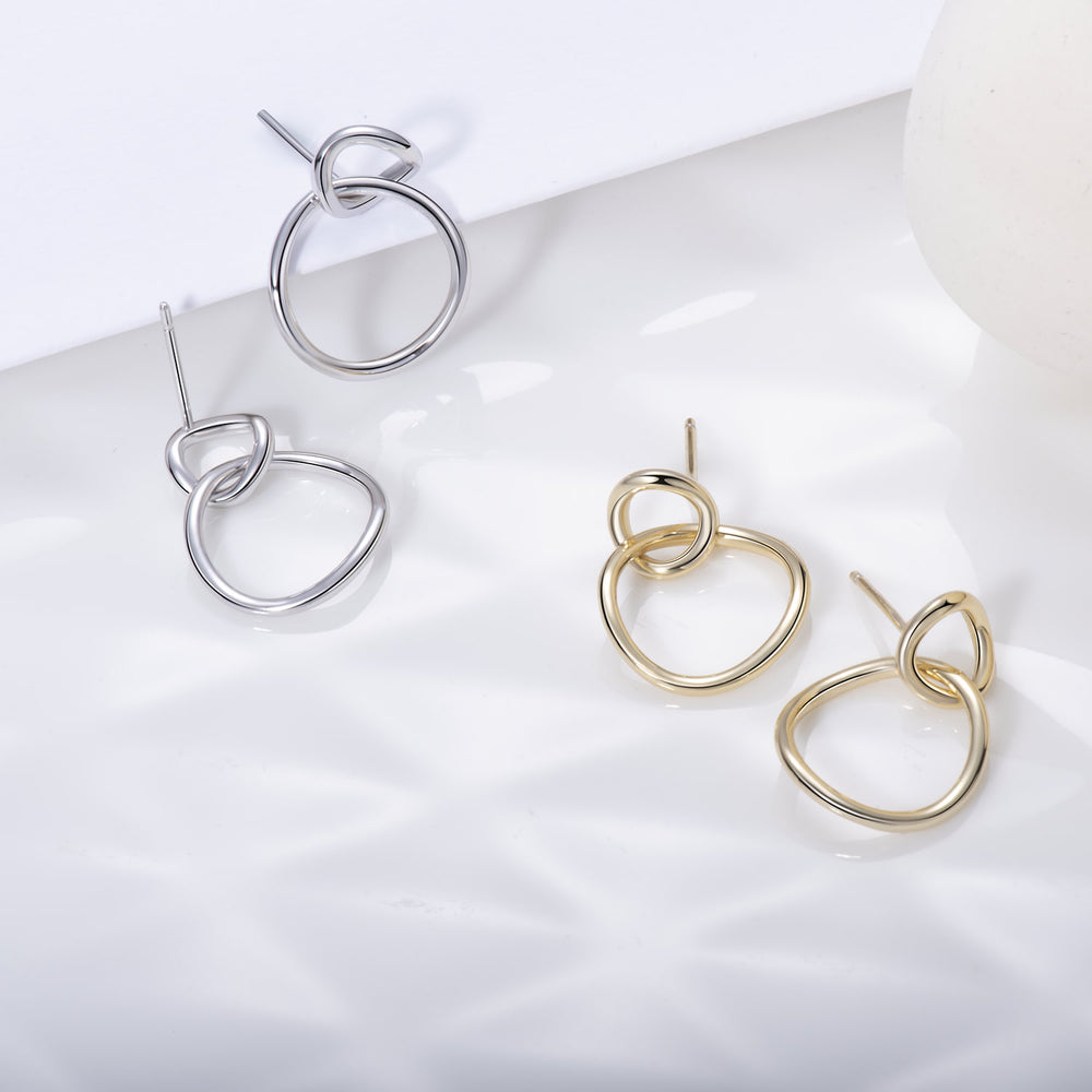 minimalist circle earrings simple earrings for women giftideas