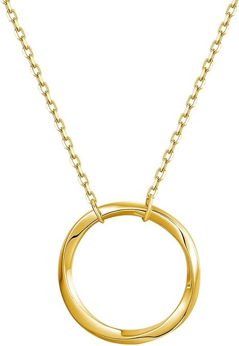 Pendant Necklace for Women 14K Gold