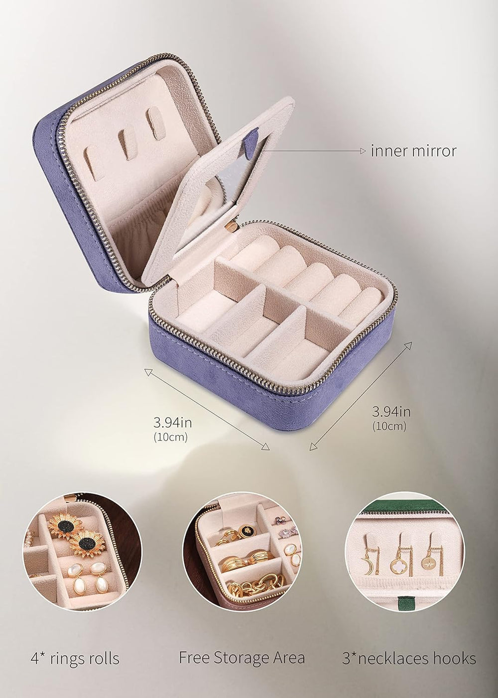 S.Leaf A must-have jewelry box for women's travel