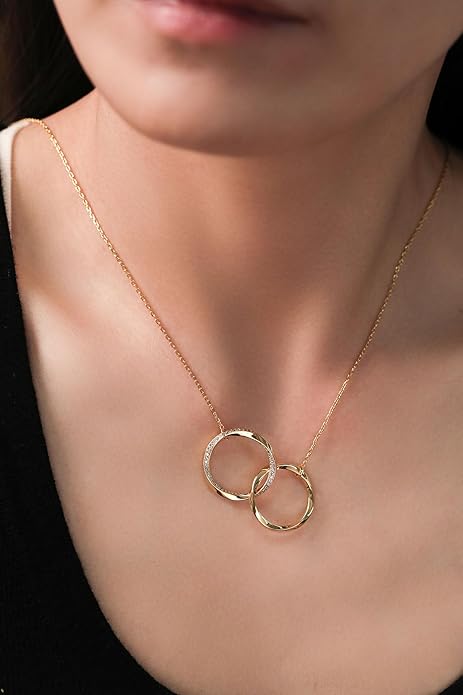 Pendant Necklace for Women 14K Gold