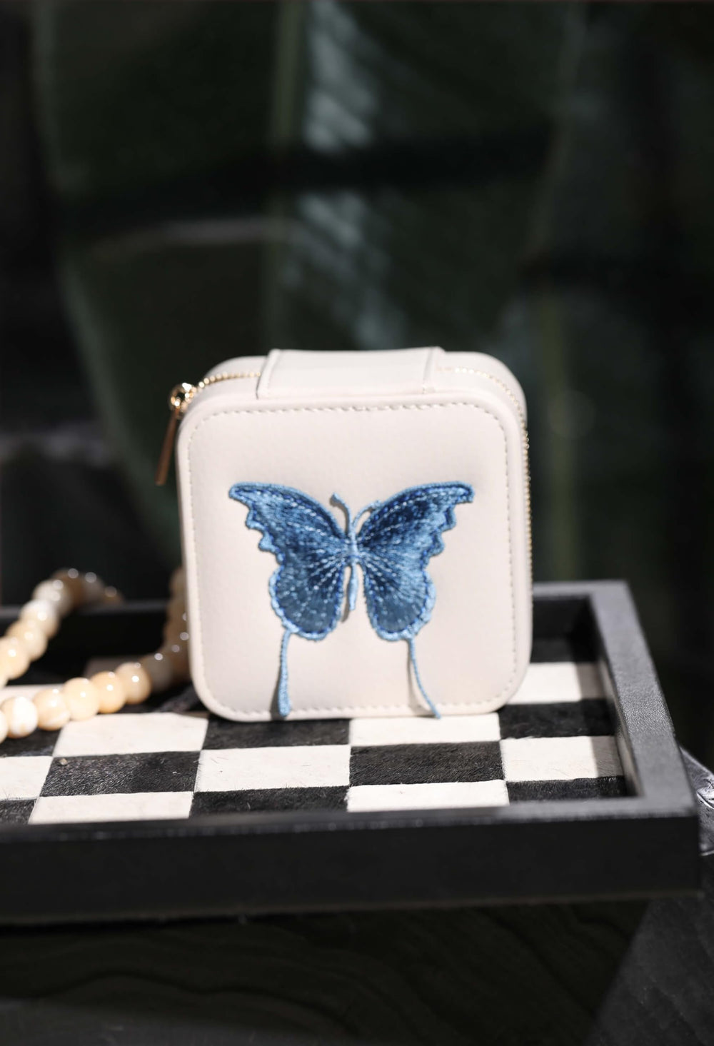 S.Leaf Travel Jewelry Case Small Jewelry Box Jewelry Organizer Storage Case Portable