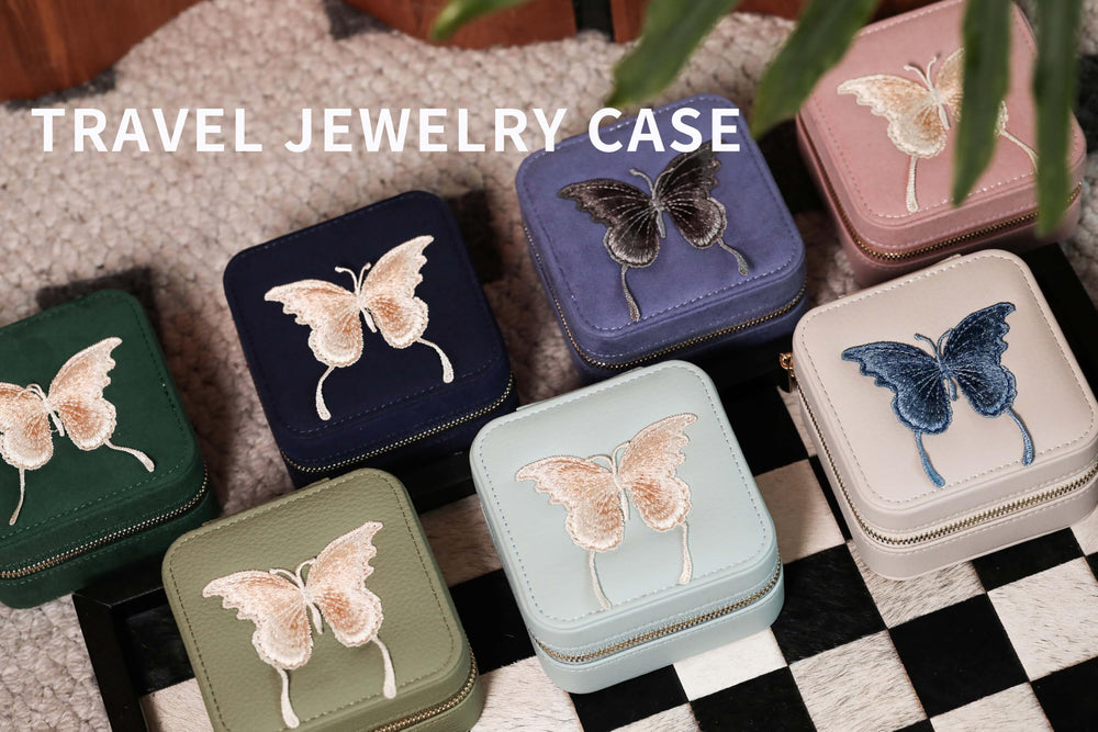 S.Leaf Ladies' Travel Jewelry Box Mini Jewelry Box