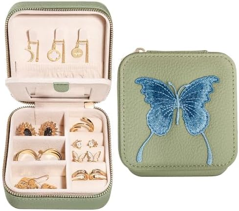 S.Leaf Ladies' Travel Jewelry Box Mini Jewelry Box