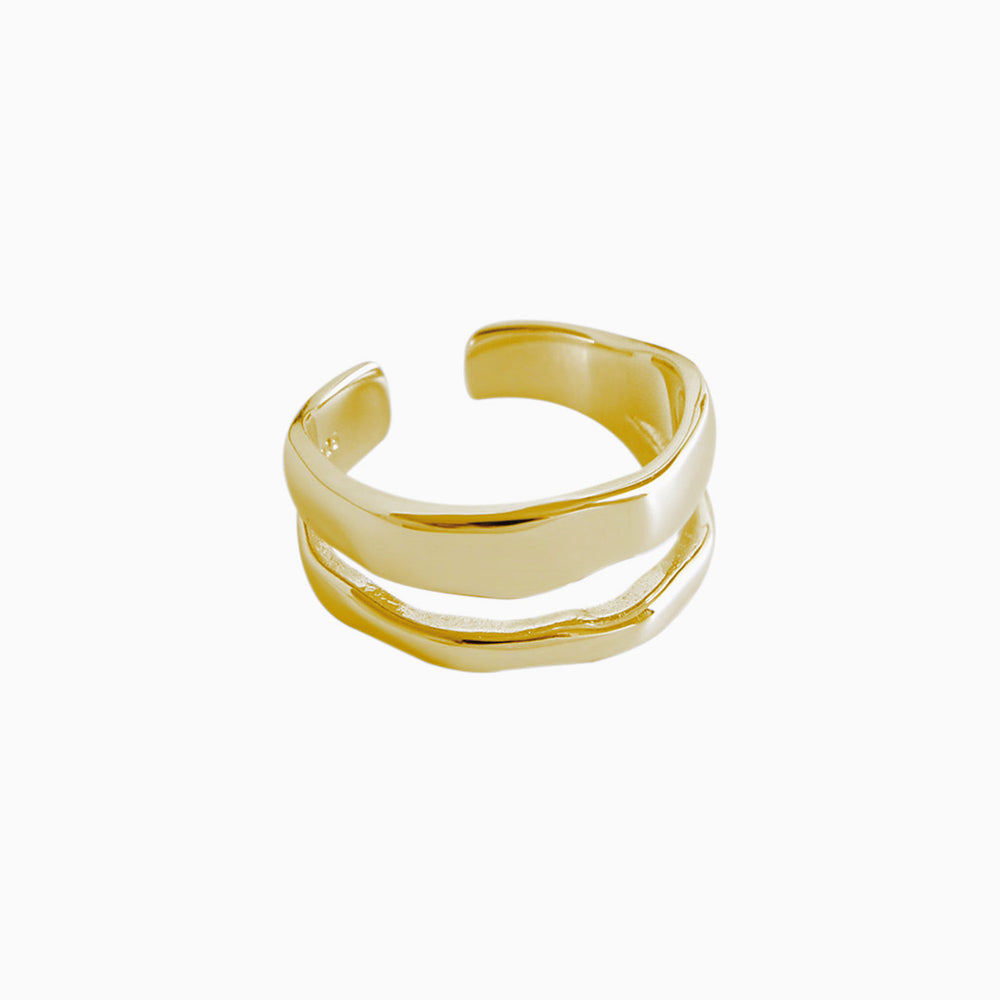 Adjustable Miniamlist Layered Rings for women