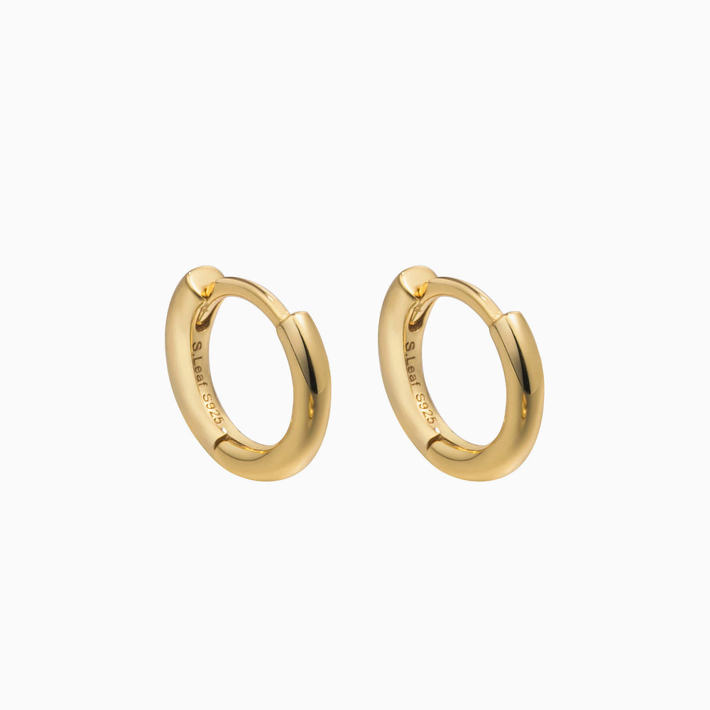 small gold hoop earrings for women