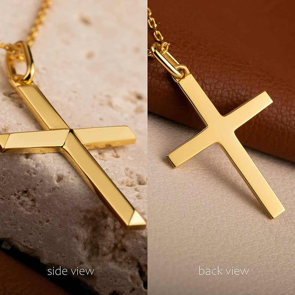 religious jewelry cross necklace for women men